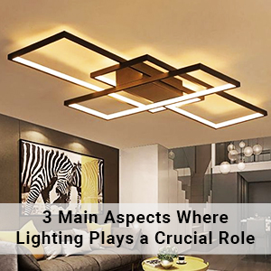 3 Main Aspects Where Lighting Plays a Crucial Role