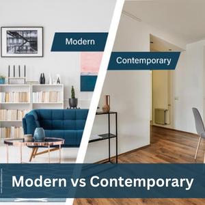 Modern vs Contemporary Interiors