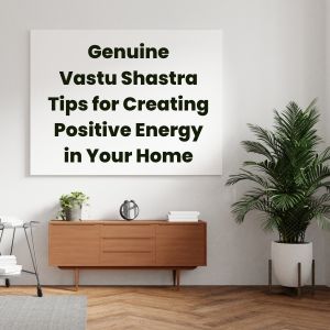 Genuine Vastu Shastra Tips for Creating Positive Energy in Your Home