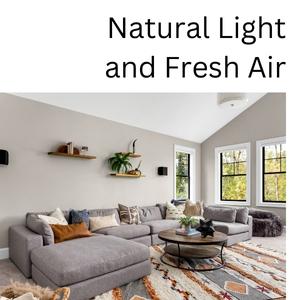 Natural Light and Fresh Air